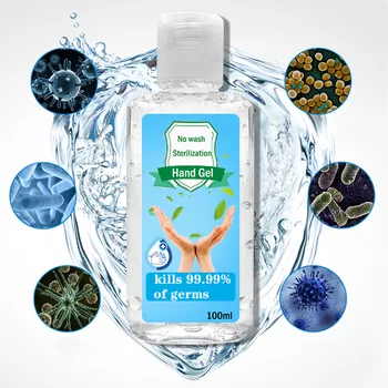 

100ml Health Alcohol-free Portable Gel Cream Bacteriostatic Health Baby Antibacterial Disposable Wash Gel