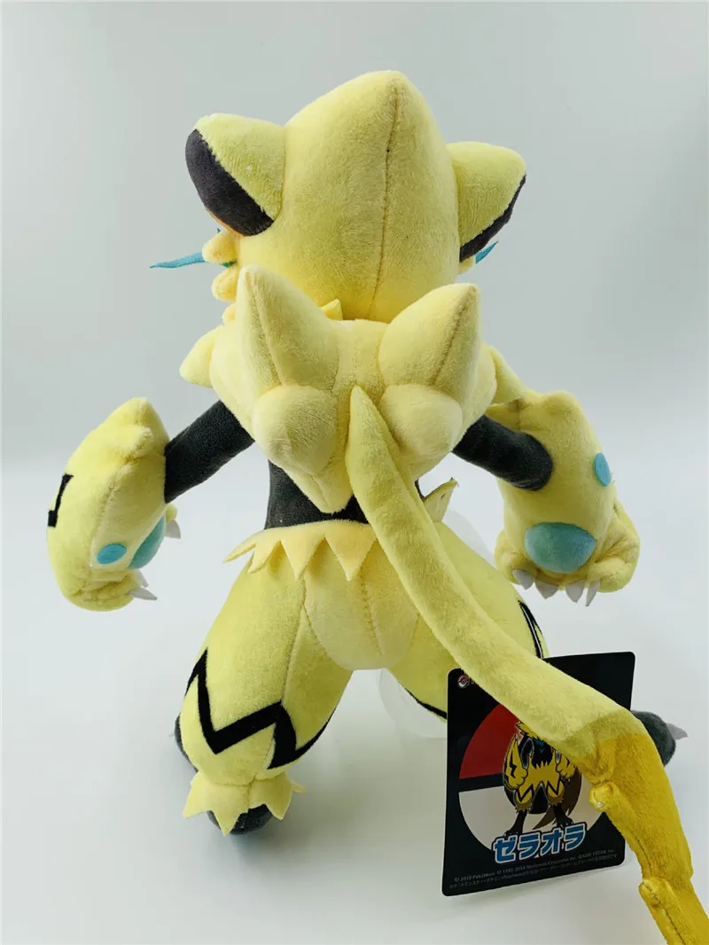 32cm Big Size Zeraora Cartoon Plush Toys Anime Cartoon Birthday Cosplay Gift for Kids Children  (4)