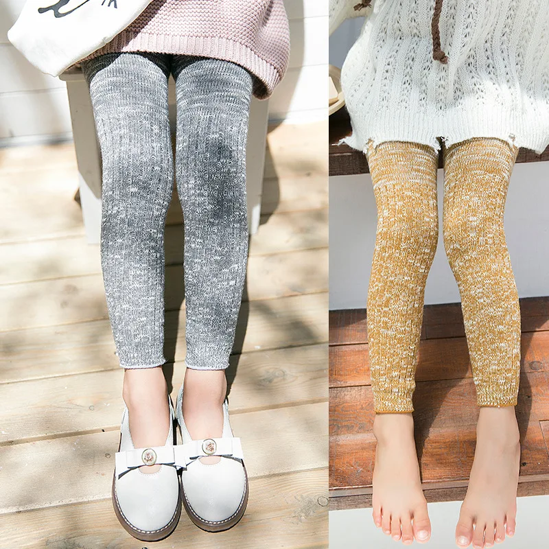 Winter New Style Looped Pile Thick Panty-hose for Kids Thick Needle And Line Cotton of GIRL'S Leggings Socks CHILDREN'S Socks