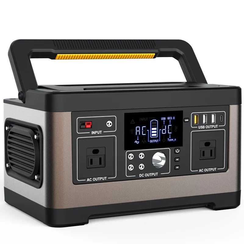 

UPS Power Bank 500W 520WH Pure Sine Wave Inverter High-Power Emergency Energy Storage Power Supply Uninterruptible Power