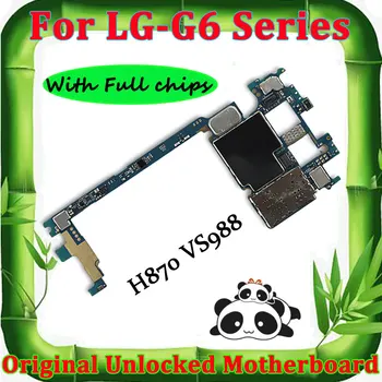 

Unlocked Motherboard For LG G6 H870 VS988 H870DS 2sim Original Mainboard with Full chip Unlock Logic Board Mother Board Android