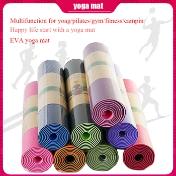 

183*61*0.6cm Yoga Mat Anti-slip Blanket PVC Gymnastic Sport Health Lose Weight Fitness Exercise Pad Women Sport Yoga Mat
