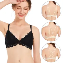 Soutien gorge en dentelle sans armature, Lingerie Sexy, sous vêtements féminins, motif Floral, coupe fine ajustable, Bralette sans couture, nouveauté 2021 