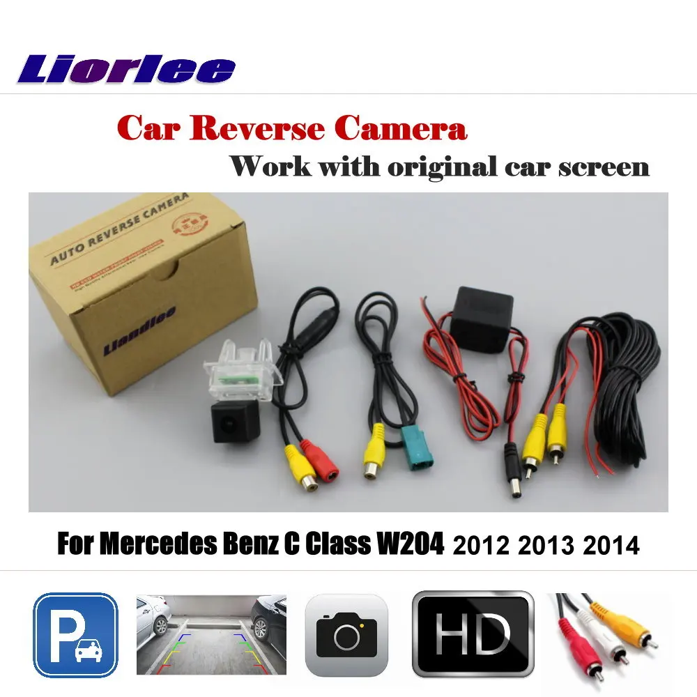 Камера заднего вида для Mercedes Benz C/E/M/GLK Class W204 C180 C200 C280 C300 C350 C63 MB W211 W212 X204 W164 |