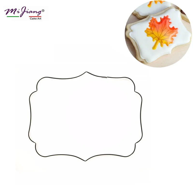Mijiang Mirror Wish Frame Cake Cutter Fondant Mold Stainless Steel Sugar Pastry Cookie Decorating Tools S7134 | Дом и сад
