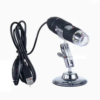 

3 In 1 8LED 1000X Digital Microscope 0.3MP HD 1080P USB Electronic Microscope Magnifier For Biology Industry Handheld Electron