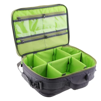 

6 Compartments Fishing Reel and Gear Bag Adjustable Reel Case Fishing Tackle Bag
