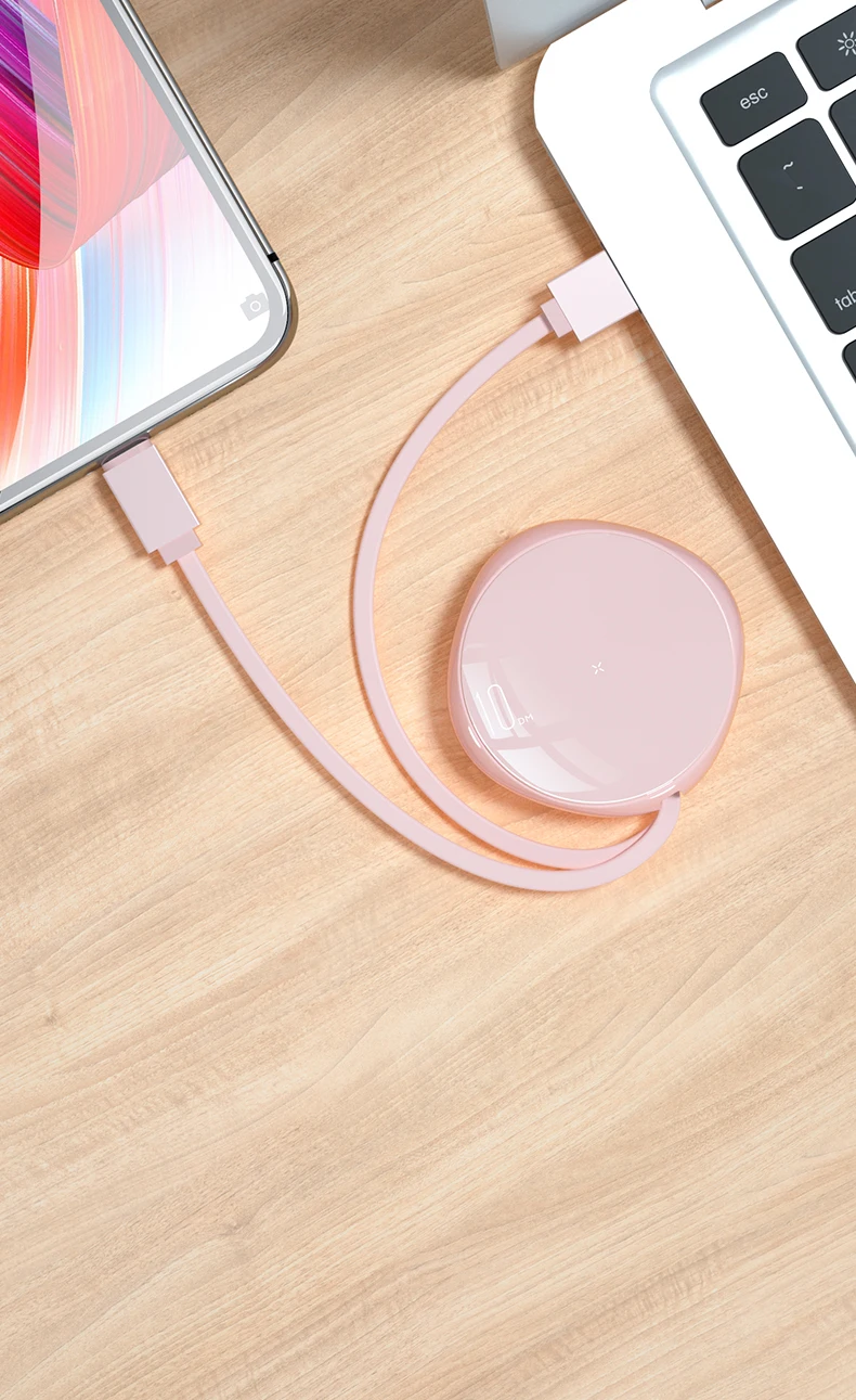 BAAQII 1 м USB Телескопический кабель для передачи данных Быстрая зарядка для Android легко носить с собой безопасность простой удобный в использовании CB0695-CB0698
