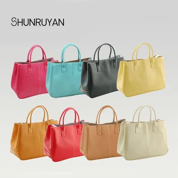 

SHUNRUYAN High Quality Famous Brand Design Women Bag Shoulder Bag Big Handbag Business Bag Ladies Bag Zipper and Hasp