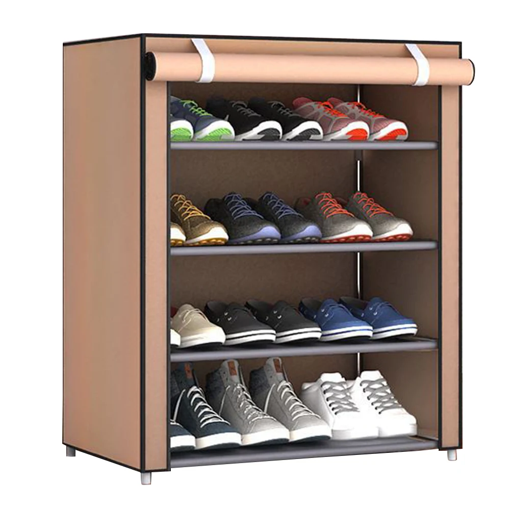 Практичная Вешалка для обуви, вешалка для обуви из нетканого материала, креативные товары для дома, шкаф для обуви, экономия пространства, домашний шкаф для обуви - Цвет: Style 3