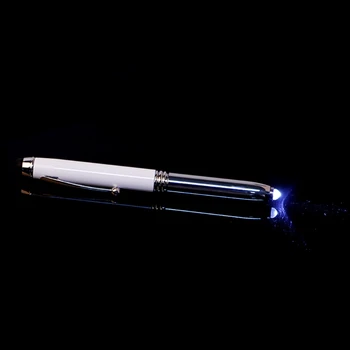 

3in1 Capacitive Touch Screen Stylus Ballpoint Pen LED Flashlight For Ipad Iphone DXAB