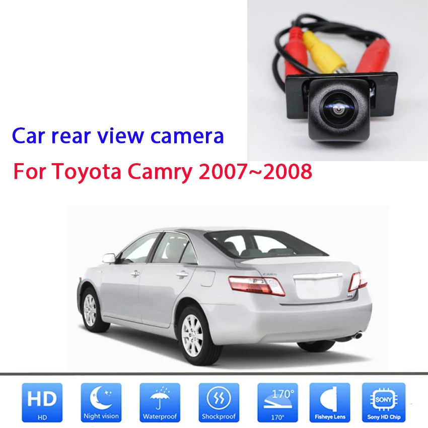 Автомобильная камера заднего вида для Toyota Camry 2007 ~ 2008 ночное видение
