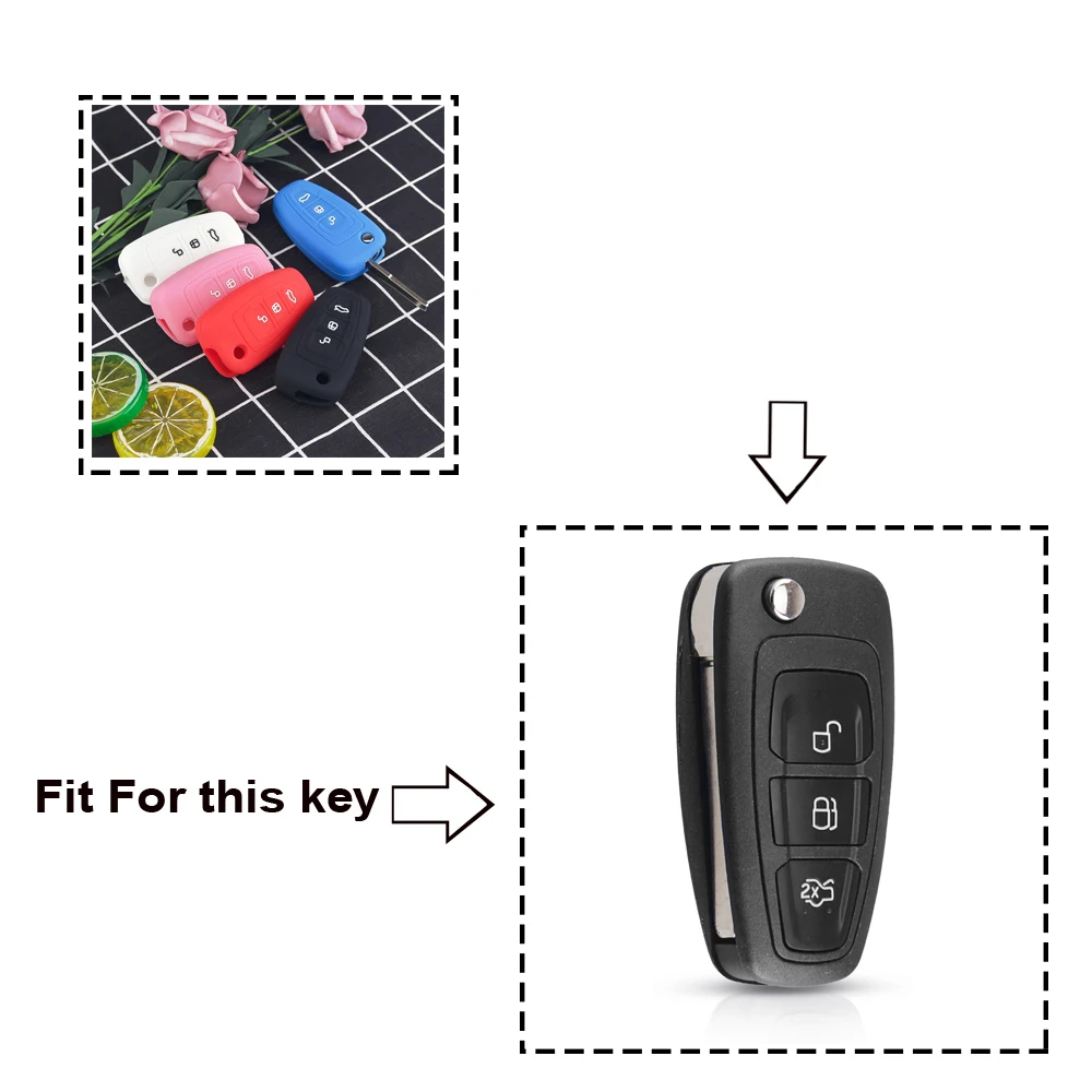 Llavero Cromado Ford Fiesta Focus C Max Galaxy Mondeo S Máximo Transit Eco Sport