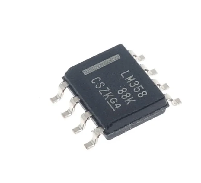 (50 шт.) 100% новый LM358DR LM358D LM358 лапками углублением SOP-8 оригинальная микросхема