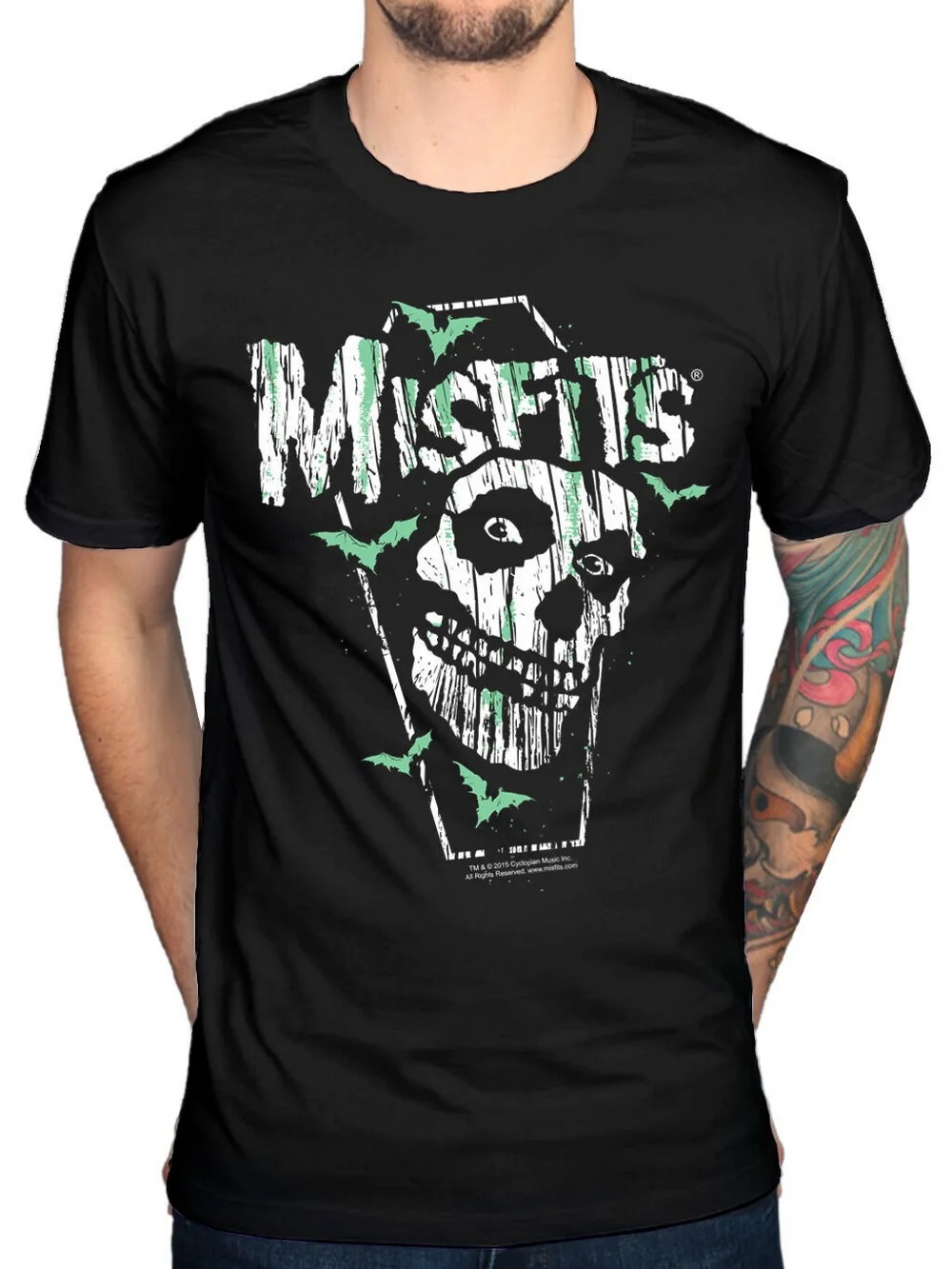 Официальный Misfits футболка с изображением гроба Новый Мерч ужас панк ходят среди нас мертв, жив хлопковая модная футболка Классический Стиль