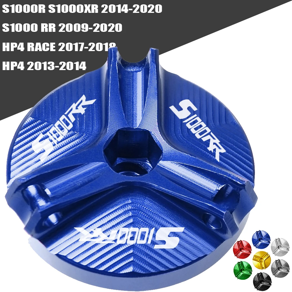 

Engine Oil Filler Cup Plug Cover cap Screw FOR BMW S1000XR S1000RR S1000 RR HP4 S1000R 2013 2014 2015 2016 2017 2018 2019 2020