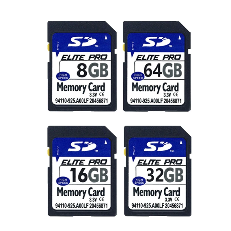 Высокоскоростная SD карта 8 ГБ 16 32 64 Гб SDHC с PCMCIA памяти Адаптер для Mercedes Benz MP3