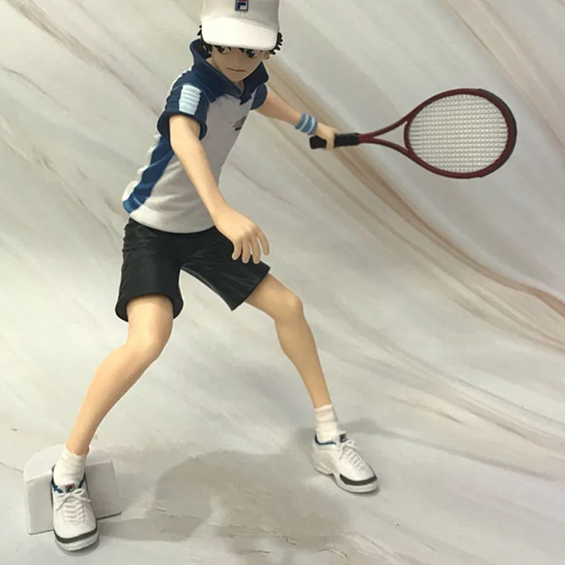 Аниме 17 см Принц тенниса Ryoma Echizen JUMP 50th юбилей ПВХ фигурка Коллекционная модель игрушки Рождественский подарок A189