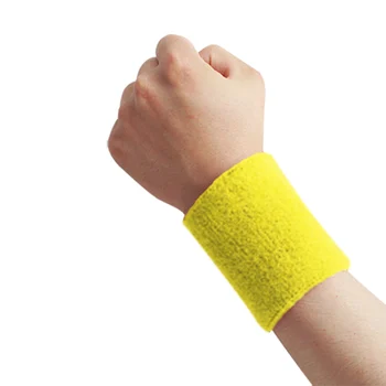 Aolikes Sport Zweetabsorberende Handdoek Polsband Yoga Pols Guard Basketbal Badminton Verlichten Pols Druk Ventileren En Zweet