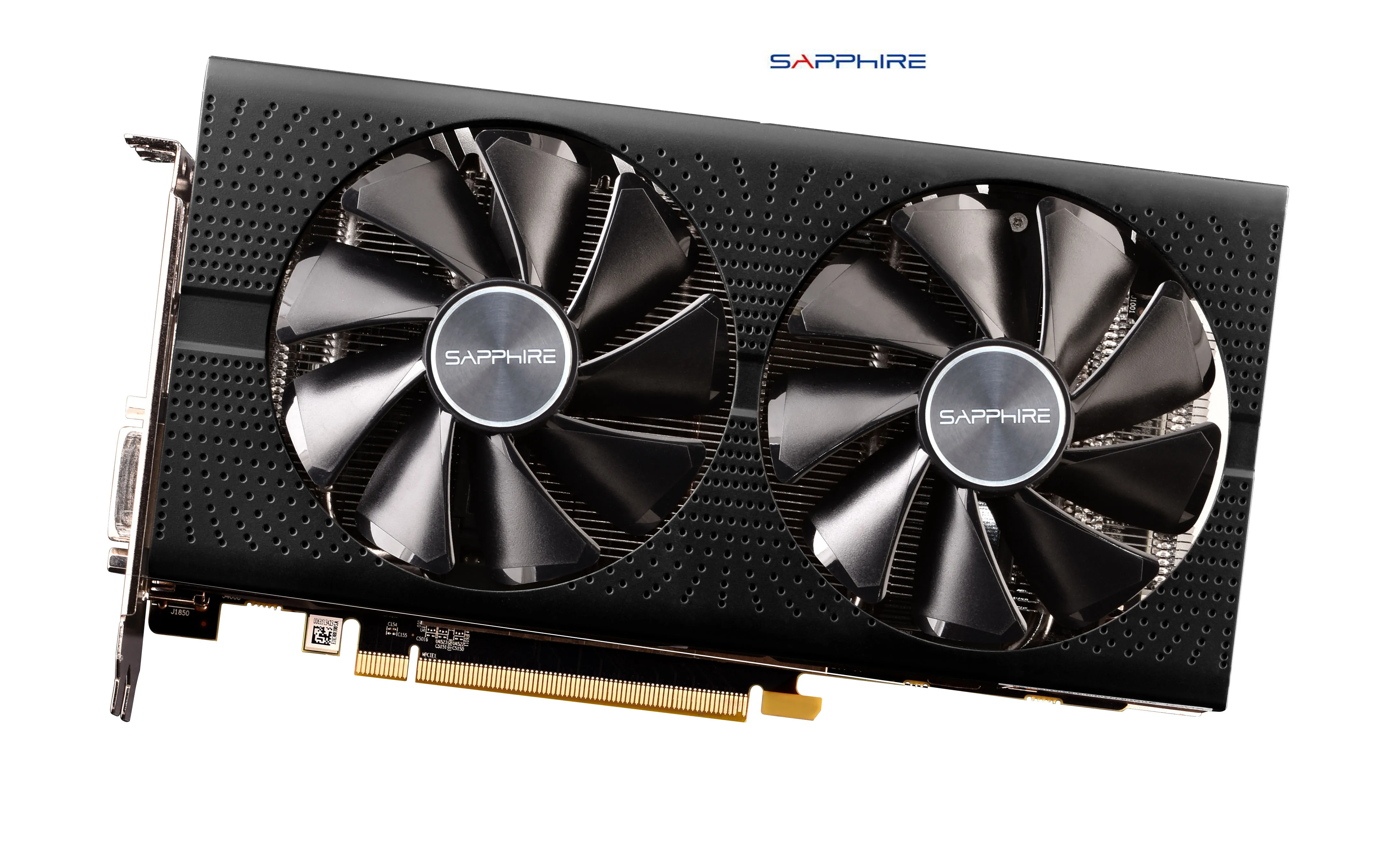 Б/у, Видеокарта SAPPHIRE RX 580 4GB 256Bit GDDR5, видеокарты для видеокарт AMD RX 500 серии VGA RX580 DisplayPort DVI