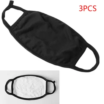 

3PCS Anti-dust Adults Face Masks Washable Reusable Outdoor Anti-fog Dustproof Mouth Cover Unisex Protective MaskMascarillas