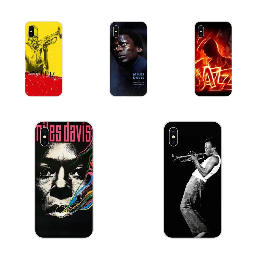 

TPU Cell Bags For Xiaomi Redmi Mi 4 7A 9T K20 CC9 CC9e Note 7 9 Y3 SE Pro Prime Go Play Miles Davis