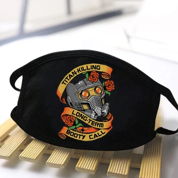 

Titan-Killng Print Face Masks Polyester Washable Comfortable Mask High Quality Breathable Anti Haze Male Reusable Soft Masks