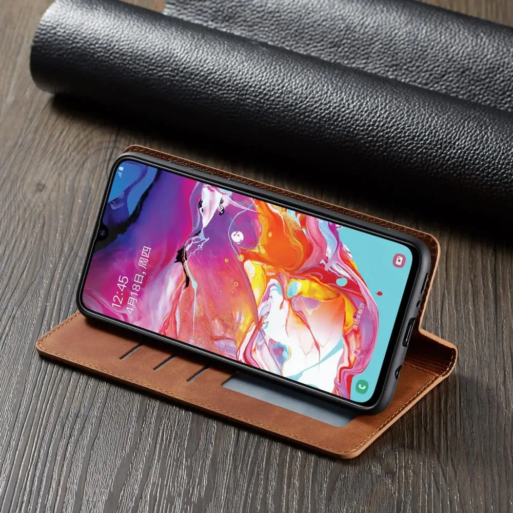 Чехол для телефона кожаный Samsung Galaxy A10/A20/A20E/A30/A40/A50/A60/A70/A80/A90|Чехлы-портмоне| |