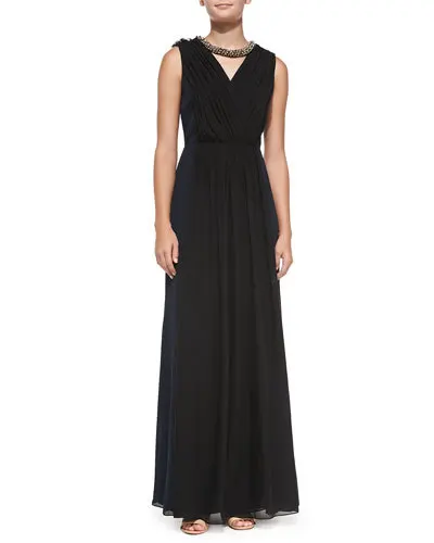Gratis verzending robe de soiree vestidos de festa longo 2019 nieuwe mode lange crystal chiffon party gown avond elegante jurk Gratis verzending robe de soiree vestidos de festa longo 2019 nieuwe mode lange crystal chiffon party gown avond elegante jurk