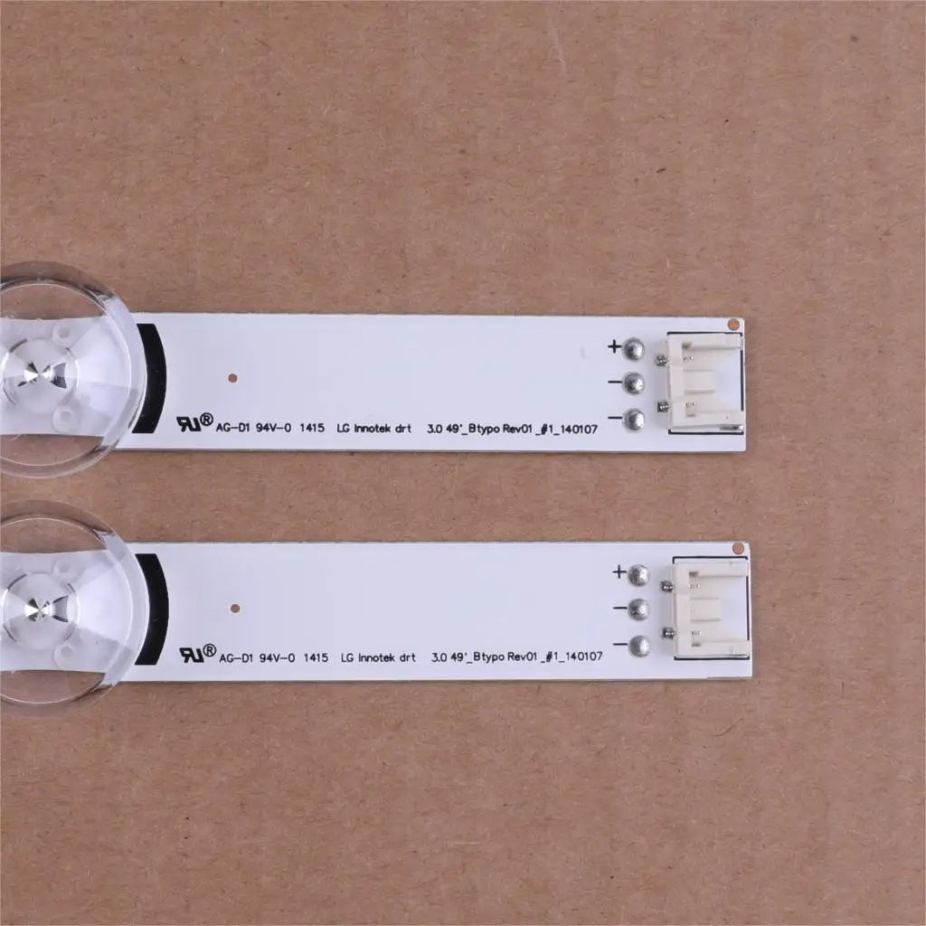 10 шт. светодиодный лента для LG Innotek DRT 3 0 49 &quotA/B 49LB5500 49LB550V 49LB5550 6916L 1944A 1945A 6916l 1788A