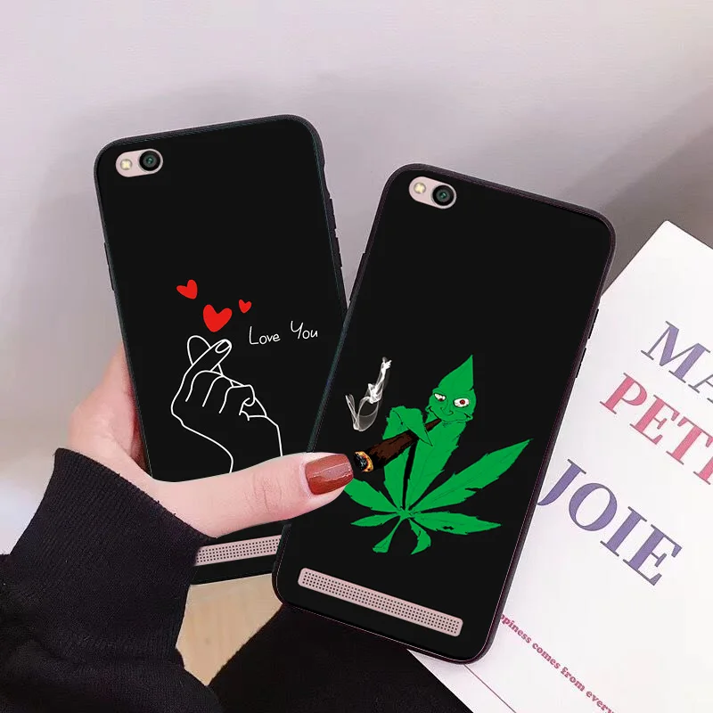 

Phone Case For Redmi 5 Plus Redmi 5 / 5A Cute Simple Line Soft Silicone TPU Cover For Redmi Note 5 Pro Coque Frosted Fundas