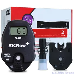 Pts Diagnostics Hba1c Now+ System Professional Diabetic Home Test Kit Blood Glucose Monitor 10 Test Strips