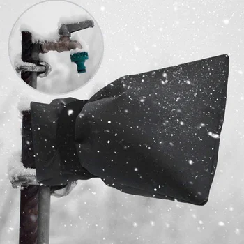

1Pcs Winter Outdoor Faucet Cover Saving Tap Antifreeze Protecte Covers Outdoor Faucet Frost Protection Cover Saving Tap Cove