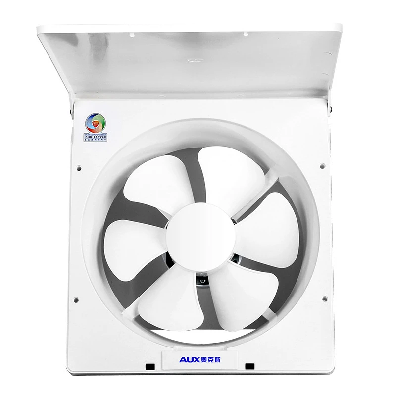Extractor de aire doméstico de 10 pulgadas, campana de tipo ventana, succión lateral cuadrada|Ventiladores de - AliExpress