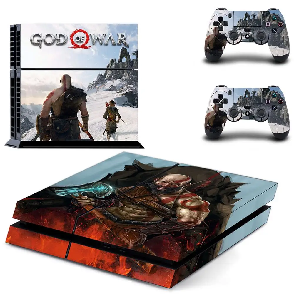 Игра для версии бога войны полное покрытие PS4 Стикеры s Play station 4 кожи наклейка