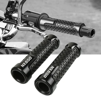 

Hot sale 7/8''22mm For HONDA NX650 Universal Motorcycle Cnc Aluminum Rubber Hand Grip Bar handlebar grip
