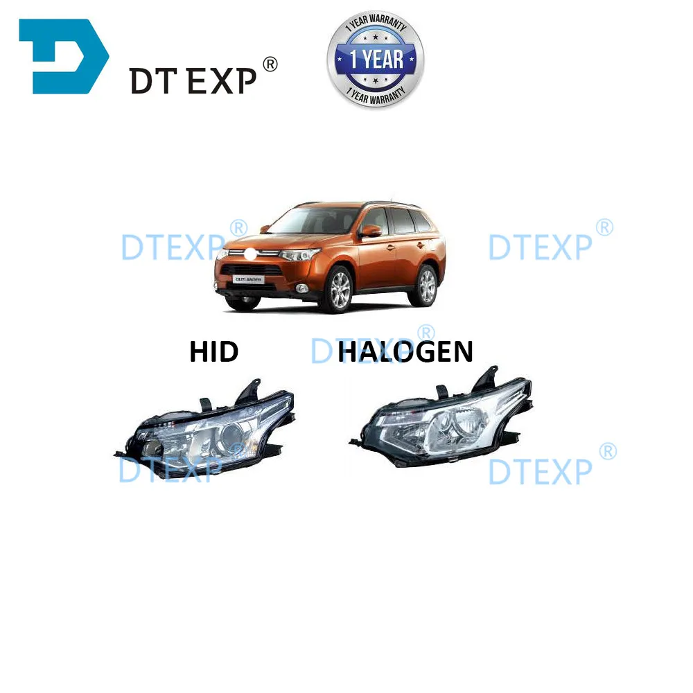 HID фара для outlander 2013- галогенная головная лампа для airtrek phev с двигателем 8301C198 8301C197 без ламп без балласта