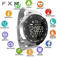 Мужские часы Лидер продаж спортивные часы Bluetooth водонепроницаемые мужские умные часы цифровые сверхдлинные часы в режиме ожидания Поддержка звонков и SMS память