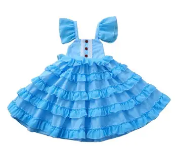 

Summer Baby Girls Cosplay Cake Dress, Princess Kids Sweet Party Clothing 5 pieces/lot, Wholesale
