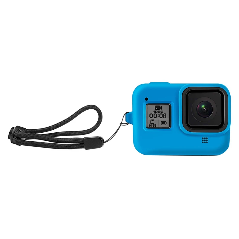 Для GoPro Hero 8 Черные Аксессуары Чехол защитный силиконовый чехол кожи для спортивной экшн-камеры Go Pro Hero 8 черный действие Камера