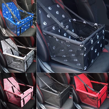 

Dog Carrier Waterproof Dog Booster Seat Pet Cat Travel Protector Dog Car Seat Cover Basket with Mesh Hanging Bag for Small Dogs