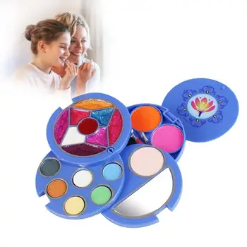

For Disneyes Rotating Makeup Cubeing Shape Box Children's Cosmetic Toys Safe Nontoxices Watersoluble Formula Washable Of Remover