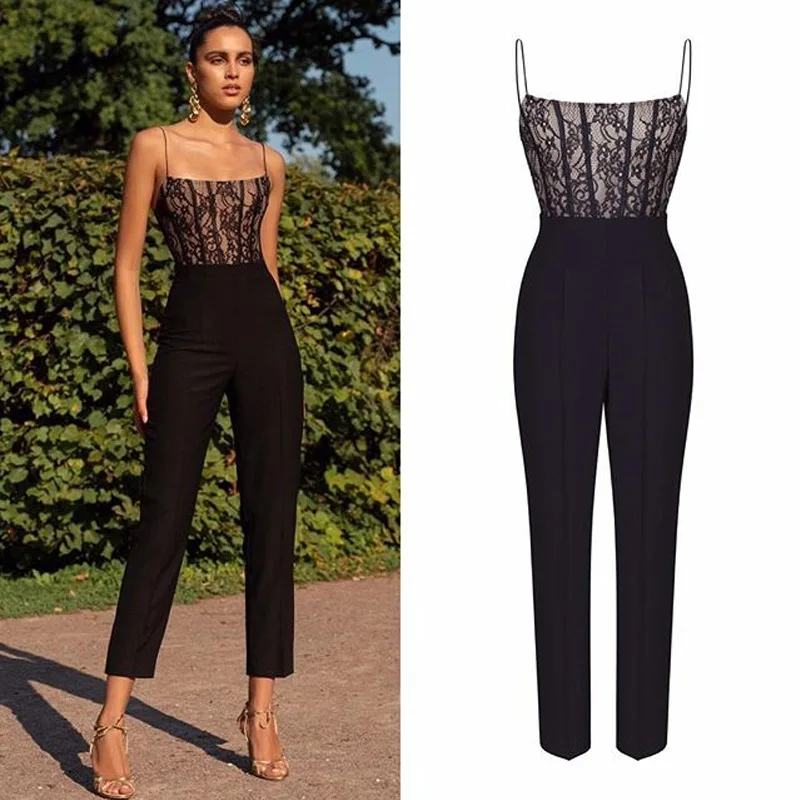 overall jumpsuit black