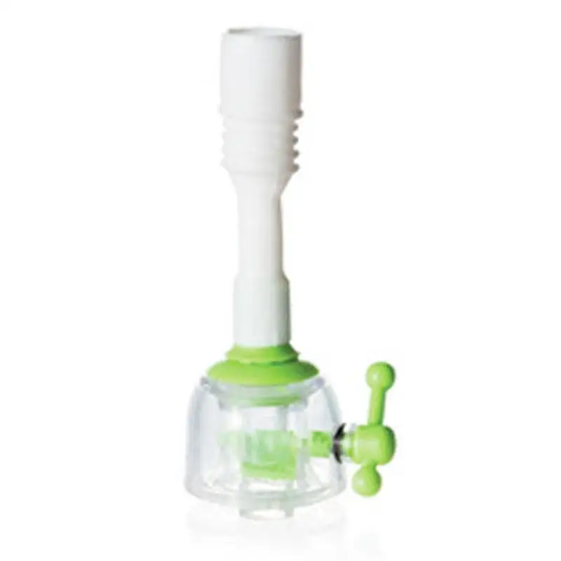Short Green Поворотный кран для экономии воды Bubbler насадка фильтр Разъем диффузор - Цвет: Short Green