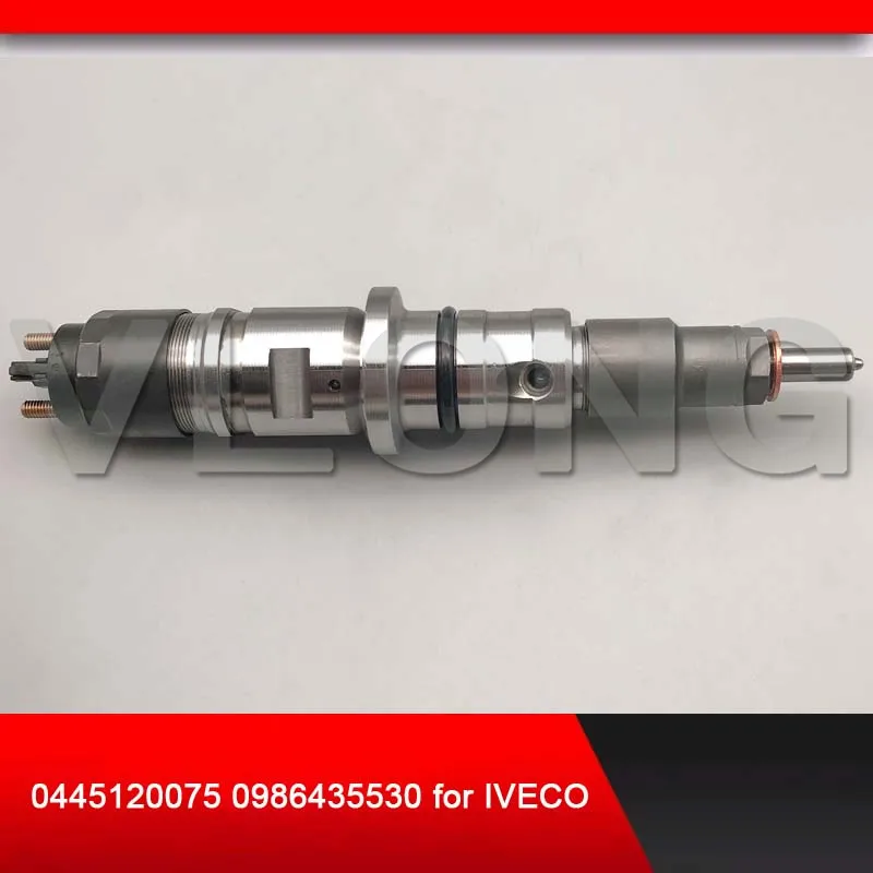 Дизель common rail топливный инжектор 0445120075 0 445 120 075 0986435530 для IVECO
