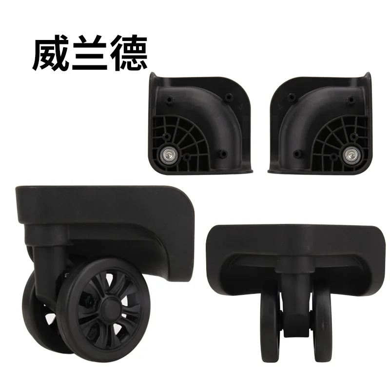 Trolley Case Repair Wheels Universal Wheel Accessory Wheels 360 Spinner Repair Set Casters Suitcase Luggage Left and Right Wheel