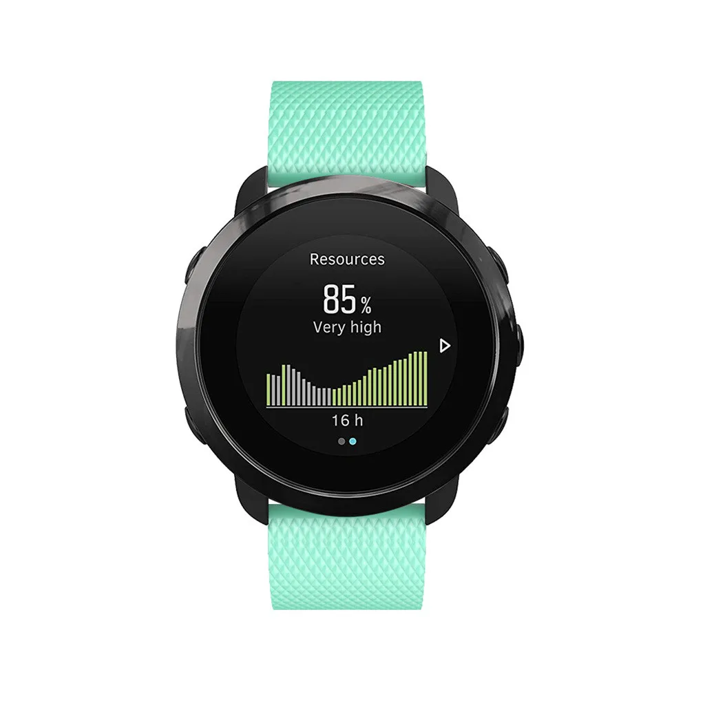 Ouahaobin 20 мм силиконовый ремешок для SUUNTO 3 фитнес Смарт часы замена Широкие ремешки pulseira Smartwatch band 812#2