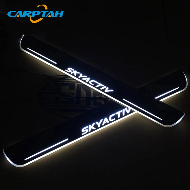 CARPTAH отделкой педаль автомобиля внешние Запчасти светодиодный порога Накладка