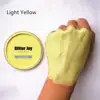 Light Yellow 30g/pc Non-Toxic Water Based Professional Body Painting Makeup for Cosplay Festival or Party 1