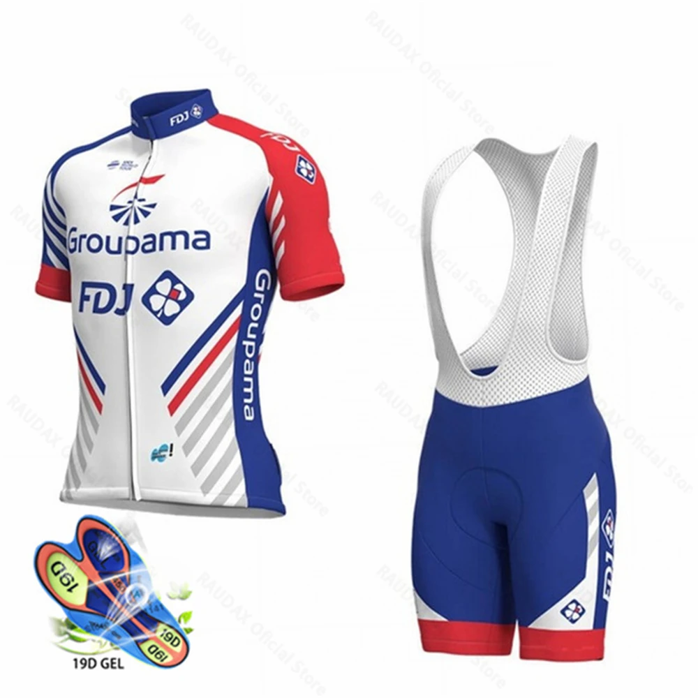 Новинка 2021 профессиональная команда groupama FDJ вело-Джерси велосипедная майка